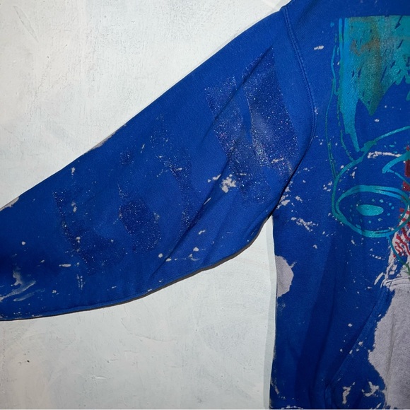 (1 of 1) [One Off Custom] AOP Goggle Face Acidwash Wash Sheeth Kobe Pullover - Picture 4 of 8